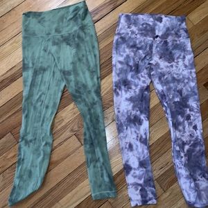 Lululemon diamond dye size 6 bundle